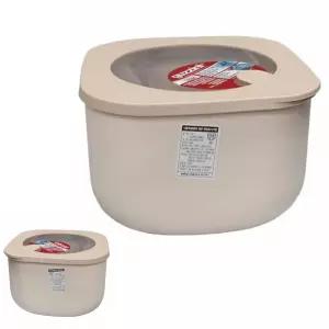 마리빙 그레이 밀폐용기 보관통 구찌니 냉장고 반찬통 김치통 1550ml