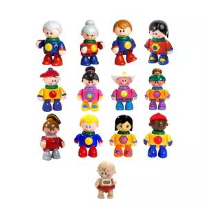 글로벌 프렌즈 다문화 유아 상상놀이세트 교구 아이방 전람 수집품