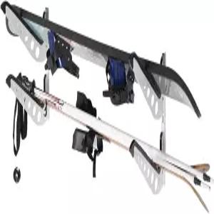 JUSTOP 스노보드 벽걸이 스키용 조절식 보관대 서핑보드 웨이크보드 디스플레이 화이트 /블랙