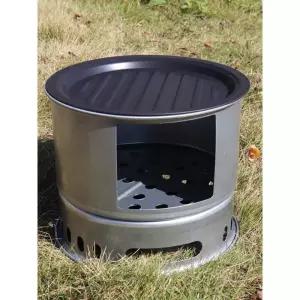 연탄 화로 숯불 무쇠 숯불화로대 일체형 전원주택