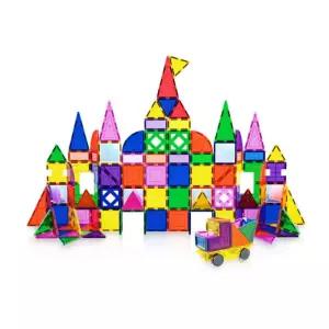 화려한 자석타일 집짓기 마그네틱블럭 152p 창의력 과학교구 면 건설