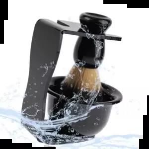 면도소품 쉐이빙브러쉬 홀더 통 클래식 거품면도 세트