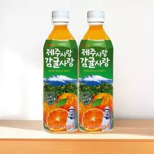 롯데 제주감귤 과일주스 500ml 24개