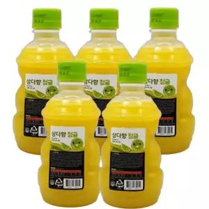 제주 삼다향 100 착즙주스 청귤 320ml 5개