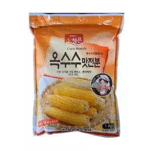 청은 옥수수맛전분 1kg 1개 간식 학원 어린이날 생일파티 어린이집 선물
