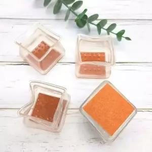 의자발커버 긁힘방지 의자발 4개세트 사각대형투명 (WFJPVW7)