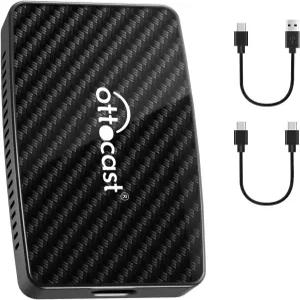 OTTOCAST Play2비디오 프로 무선 카플레이 안드로이드 오토 어댑터 내장 4개 비디오 앱 매직 자동차 박스