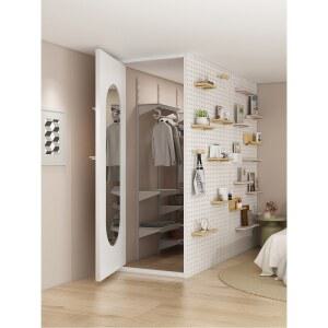 장식 L자 파티션 하비리아 종이가벽 오크 A모델 장식용 목재 가벽 우드