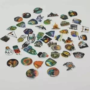 캠핑 스티커모음 스티커 꾸미기스티커 자전거스티커 인기템 기획상품 디자인