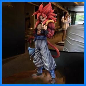 핫 30cm 드래곤볼 애니메이션 피규어 NP 슈퍼 사이어인 SS4 고지타 데스크탑 컴퓨터 장식품 트렌디 크리스