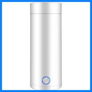 전기 가열 컵 소형 휴대용 전기 가열 물컵 절연 끓는 물 주전자 여행 400ml