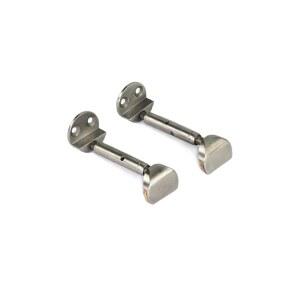 스트라펫 티타늄 턱걸이 영국 비올라(브라이트)용 색상의 클램프, 나사, 브라이트와 스타일, 건 그레이