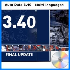 2024 Hot Sale Auto.data 3.40 자동 수리 소프트웨어 다국어 배선 다이어그램 데이터 + 설치 비디오 가이드