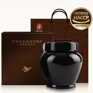 동의삼 홍삼녹용침향진액고 1000g 1단지 신년 부모님건강선물 HACCP인증 쇼핑백포함