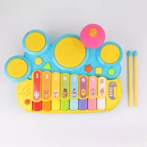 상어 캐릭터 뮤지컬 실로폰 피아노 악기장난감 생일선물 집콕놀이 육아방 유치원