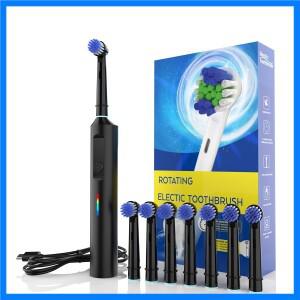 스마트 회전 전동 칫솔 충전식 회전 칫솔 헤드 Oral B 교체용 브러시 헤드와 호환 가능