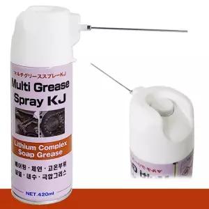 멀티 구리스 스프레이 추천템 리튬 KJ 신상 윤활유 그리스 (420ml)