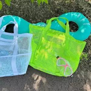 그물가방 대형 메쉬 비치백 (WFJ65Z1)