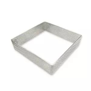 낮은 타공 사각 스텐 타르트틀 무스틀 무스링 7cm