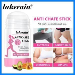 러닝 허벅지 마찰 방지 스틱 안티 Chafe 크림 러닝 Chafe 스틱 발 뒤꿈치를위한 땀 방지 피부 구조 팔뚝 허