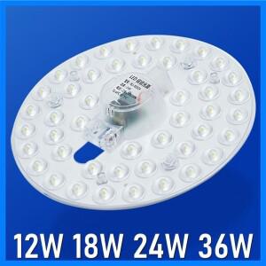 12W 18W 24W 36W LED 링 패널 원형 조명 에너지 절약 원형 천장 조명 모듈 LED 조명 보드 패널 홈 조명
