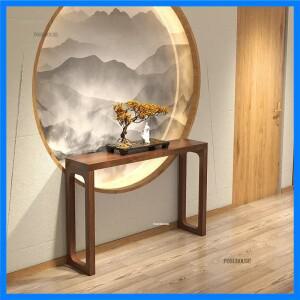 중국 스타일 콘솔 테이블 가정용 원목 거실 향 테이블 호텔 로비 엔드 뷰 테이블 복도 입구 벽 긴 테이블