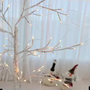 크리스마스조명 LED 자작나무 크리스마스 전구 장식 트리 -180cm