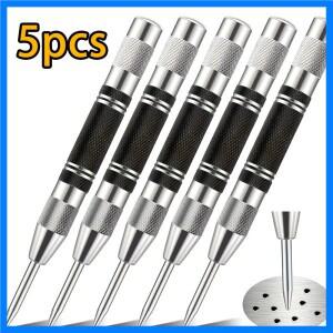 1/5개 PrecisionCraft 다용도 스테인레스 스틸 센터 펀치 도구 - 유리 목재에 쉽게 표시할 수 있는 조절 가