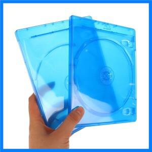 1Pc 플라스틱 싱글/더블/3/4 조각 디스크 CD 게임 케이스 커버 두꺼운 CD DVD 디스크 보호 보관함 주최자