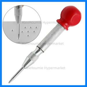 자동 스프링형 센터 펀치 로케이터 유리 스트라이커 창문 파괴기 펀치 센터링 펀치 도구