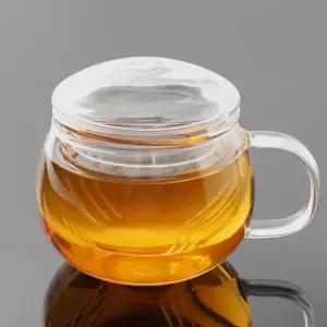 내열 유리 찻잔 거름망 티머그 머그컵 티팟 커피잔 (WFJ6U3S)