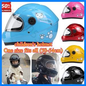 귀여운 만화 어린이 오토바이 헬멧 분리형 풀 페이스 헬멧 올 시즌에 적합 어린이 스포츠 안전 사이클링