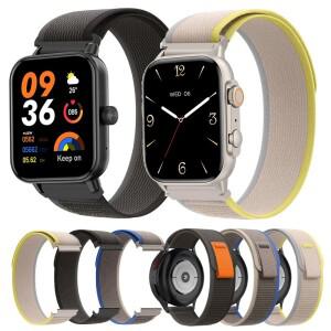 COLMI M42/C81/C61/P81/P68/P73/P76/I31 소프트 나일론  Correa 팔찌 용 P71 밴드 스포츠 시계 스트랩 20mm