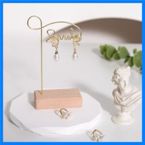 보석 진열대 팔찌 귀걸이 목걸이 보관 나무 받침대