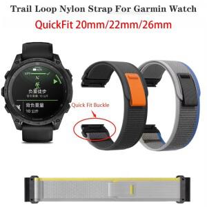 가민 호환 Fenix 5 6 6S 7S 7X 8 AMOLED 43 47 51 Enduro 2 3 Quatix 7 Pro Tactix 호환 퀵핏 20 22 26mm