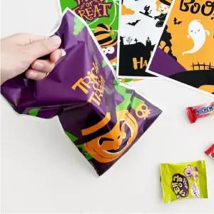 [지앤지] 할로윈사탕포장 할로윈 간식 비닐백 답례품 선물 간식포장 어린이집