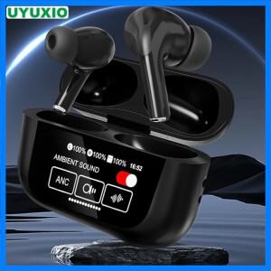 UYUXIO TWS AI 번역기 이어폰 실시간 번역 기능 탑재 144개 언어 지원 ANC & ENC 이어버드