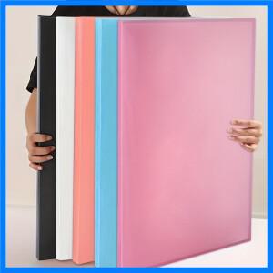 1개 A2 다이아몬드 페인팅 보관책 - 30개 투명 가방 60개 페인팅 양면 두꺼운 PP 대용량 정리함