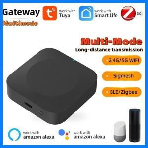 투야 멀티모드 게이트웨이 듀얼 밴드 2.4G 5G 와이파이 지그비 BLE 시그메쉬 무선 리모컨 자동 투야 스마트