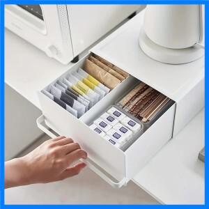 커피 기계 워터 디스펜서 스탠드에 대 한 서랍 분배기 트레이 주최자와 새로운 주방 수조 금속 스토리지 박