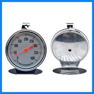 400 ° C 스테인레스 스틸 오븐 온도계 미니 다이얼 스탠드 온도 게이지 게이지 음식 고기 주방 도구 오븐