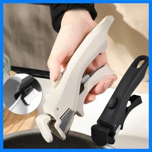 탈부착 가능한 냄비 손잡이 프라이팬 손잡이 주방용 방열 조리용 팬 손잡이 조리기구 액세서리 그릇 접시용