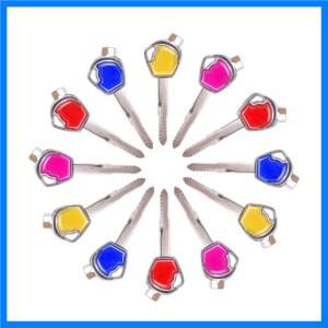 3Pcs 빈 키 오토바이 혼다 스쿠터 자석에 대 한 Uncut 키 교체 도난 방지 잠금 키 Zoomer DIO Z4 Z125 SCR1