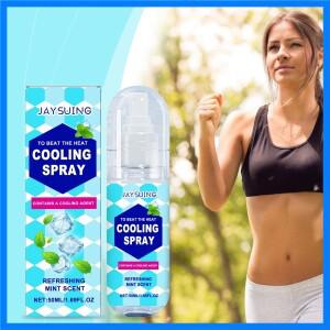 제이수잉 쿨링 스프레이 여름용 바디 쿨링 스프레이 휴대용 아이스 느낌 의류 훈련용 빠른 쿨링 스프레이