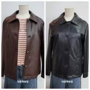 올리비아하슬러DP01인조레더패딩자켓OHEWJK105