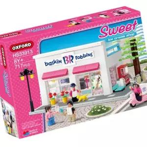 유아블럭 장난감 옥스포드블록 아이스크림가게 선물 통큰블럭 블럭