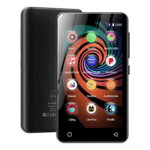 [미국배송] 블루투스 및 WIFI가 지원되는 160GB MP3 플레이어 스포티파이 판도라 아마존 뮤직이 이노오아시스 뮤직 리비 청각 스포티파이 (그레이)가 4인치 터치스크린 안드로이드 MP4 플레이어