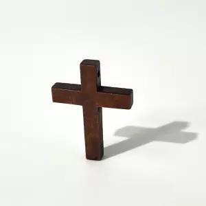 십자가 나무 펜던트 장식 팬던트 부자재 목걸이 재료 제작 DIY