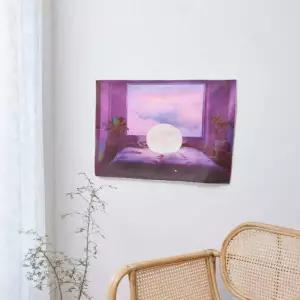 73X50cm 달빛포스터 블라인드 가구 롤스크린 벽장식 홈데코