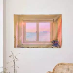 73X51cm 포스터 너와 함께 한 선셋 장식 롤스크린디자인 거실